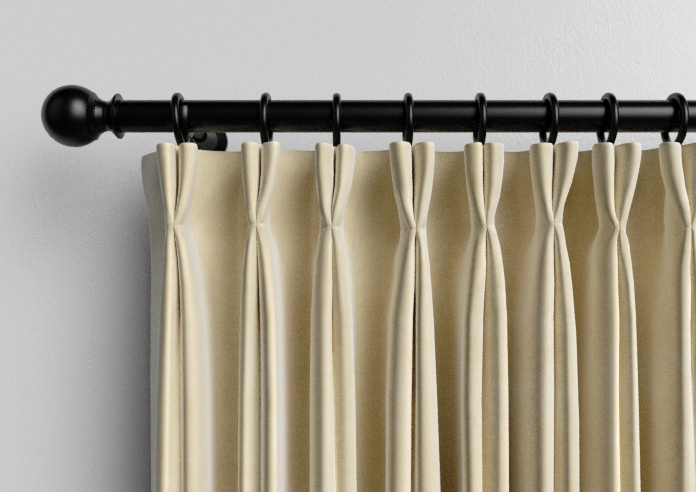 Ultra Luxe Velvet, Cream - Made to Measure Curtains - Image 10